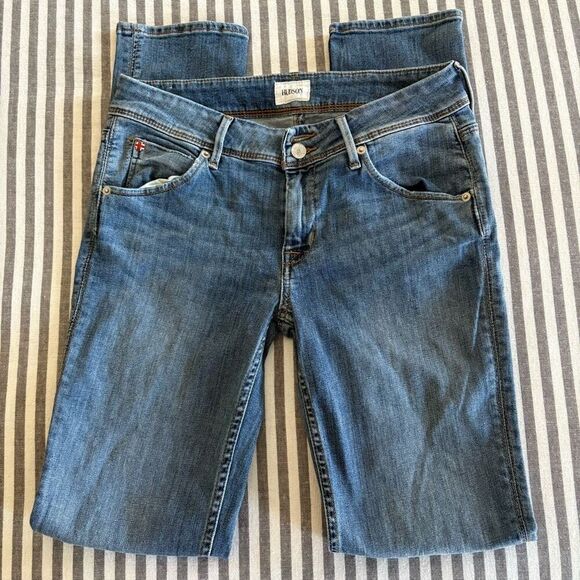 Hudson Collin Mid-Rise Skinny Jean Size 27 - Picture 4 of 12